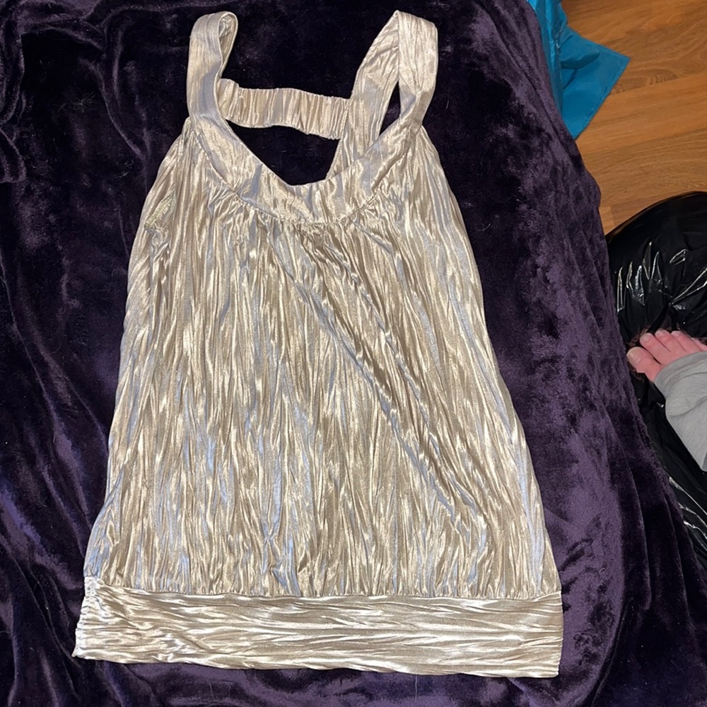 BCX light gold/tan top - Picture 2 of 5
